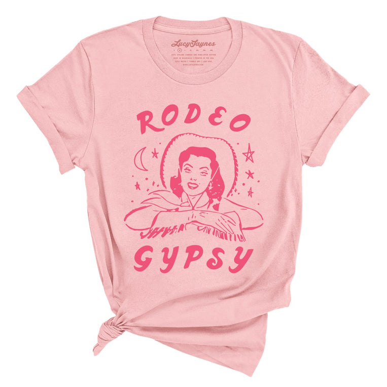 Rodeo Gypsy Graphic Tee - Pink