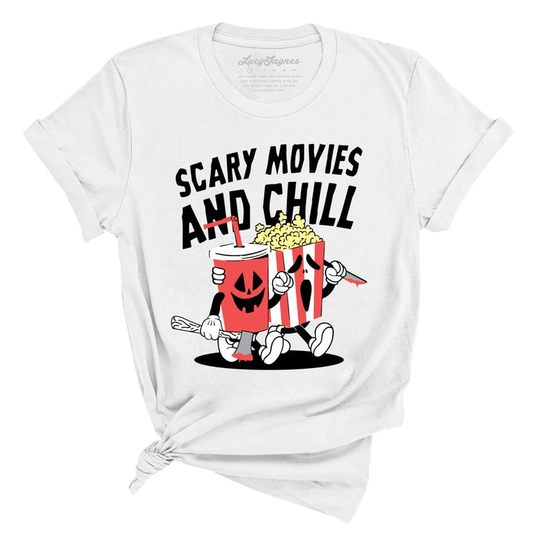 Scary Movies and Chill Graphic Tee