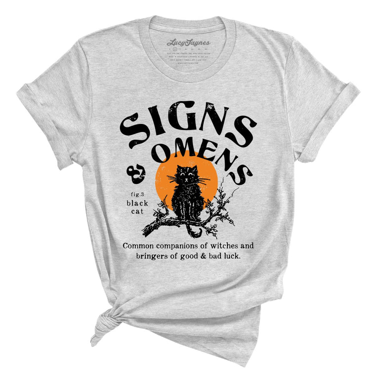 Signs & Omens Graphic Tee - Athletic Heather