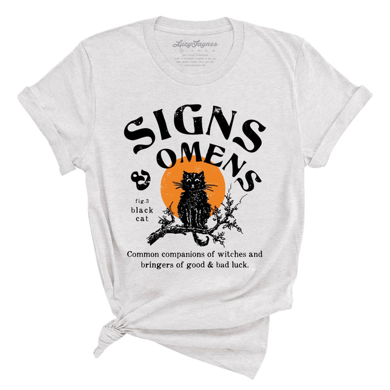 Signs & Omens Graphic Tee - Ash