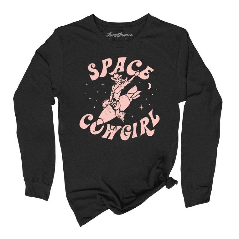 Space Cowgirl Graphic Long Sleeve Tee