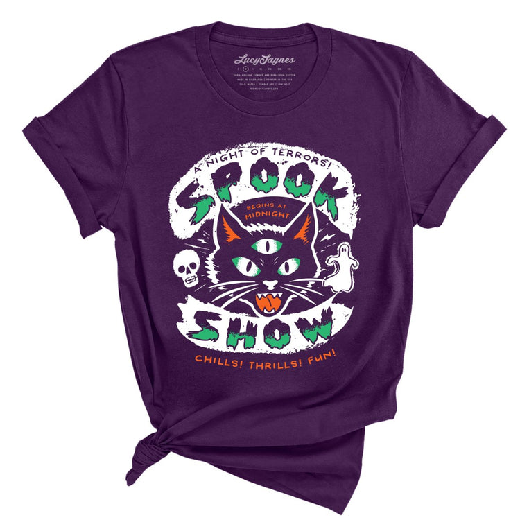 Spook Show Graphic Tee - Team Purple