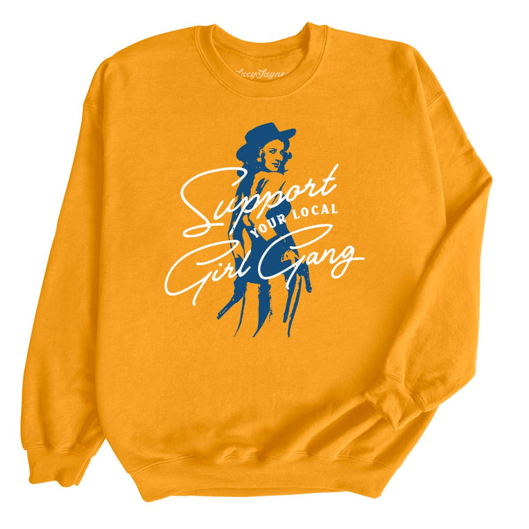 Support Your Local Girl Gang Graphic Sweatshirt