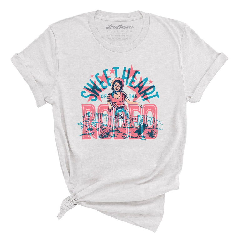 Sweetheart Of The Rodeo Graphic Tee - Ash