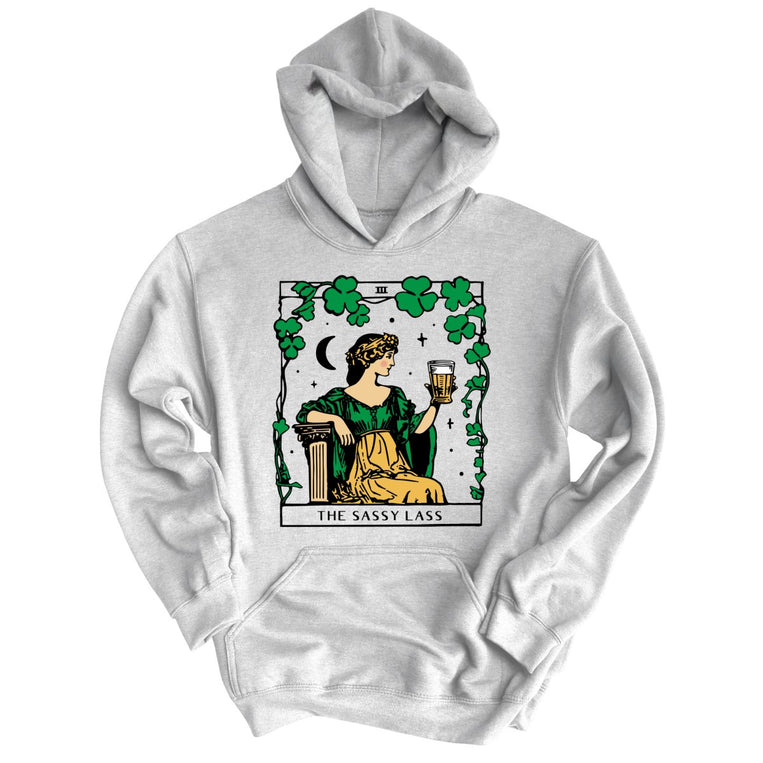 The Sassy Lass Tarot Card Graphic Hoodie