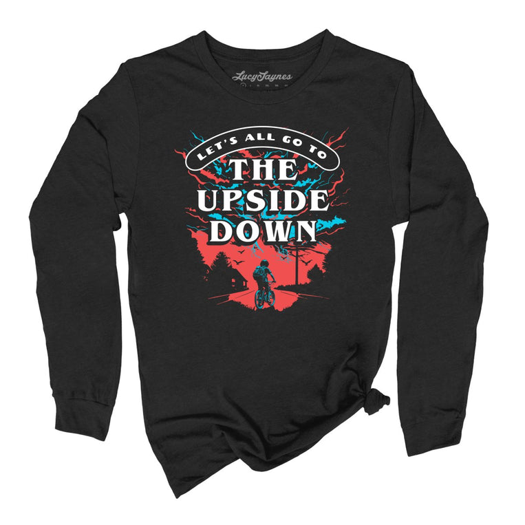 The Upside Down Graphic Long Sleeve Tee