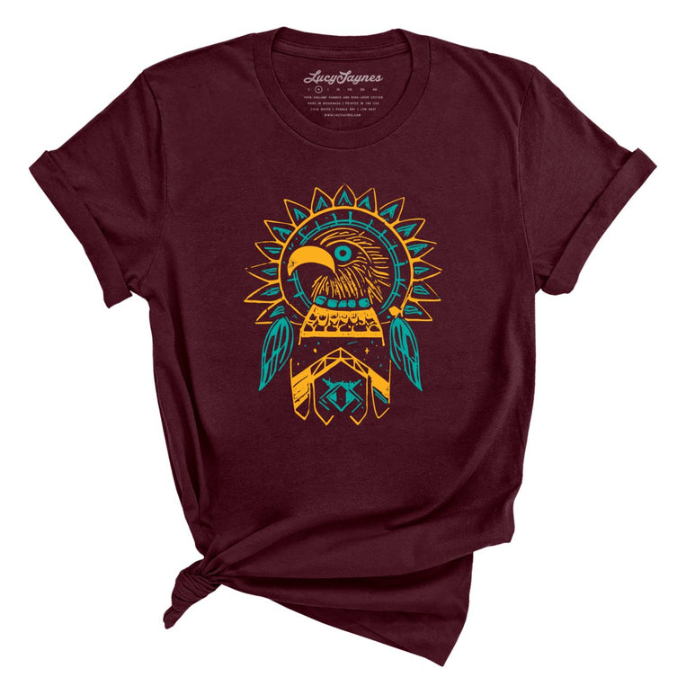 Thunderbird Graphic Tee - Maroon