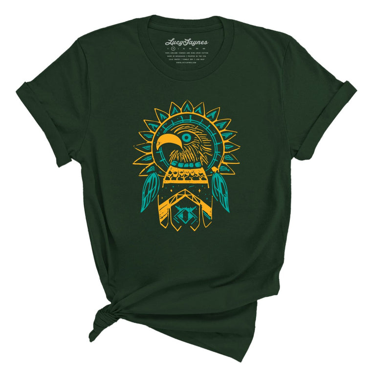 Thunderbird Graphic Tee - Forest