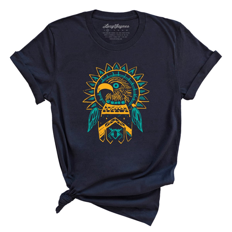 Thunderbird Graphic Tee - Navy