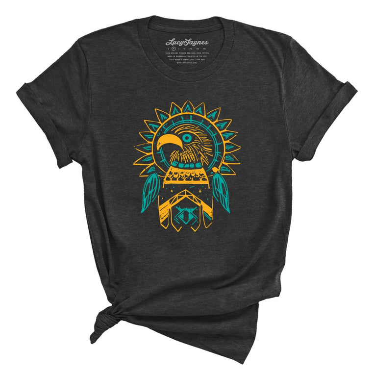 Thunderbird Graphic Tee - Dark Grey Heather