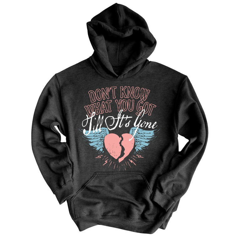 Till It's Gone Graphic Hoodie - Charcoal Heather