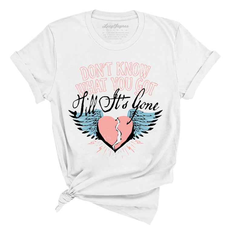 Till It's Gone Graphic Tee - White