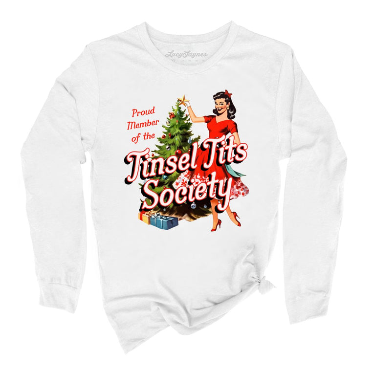 Tinsel Society Graphic Long Sleeve Tee