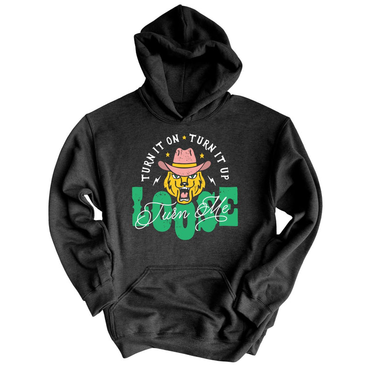 Turn Me Loose Graphic Hoodie - Charcoal Heather