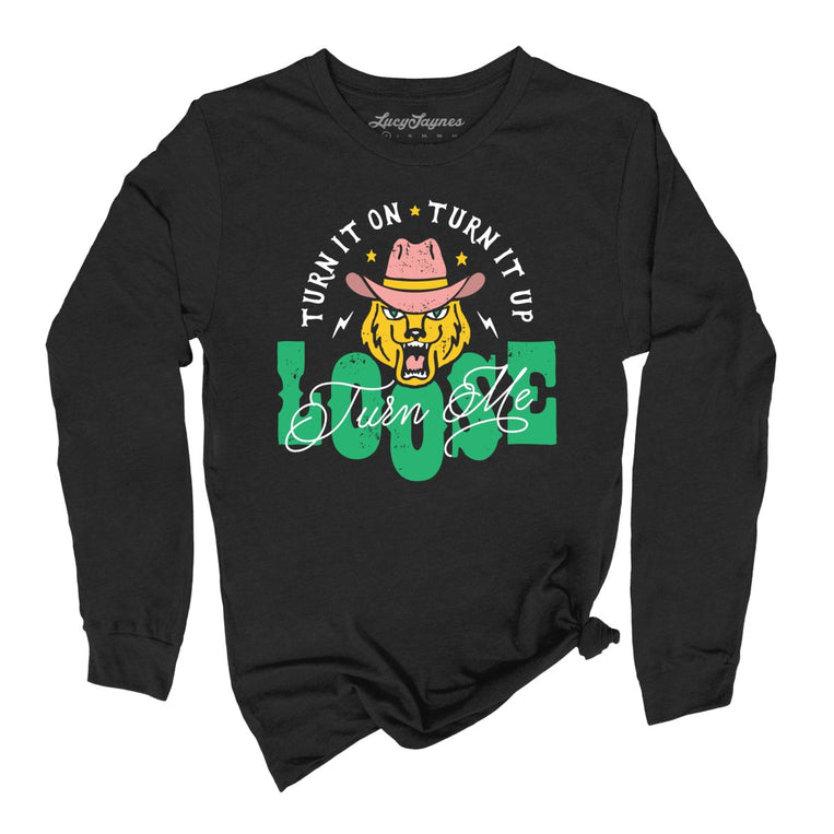 Turn Me Loose Graphic Long Sleeve Tee