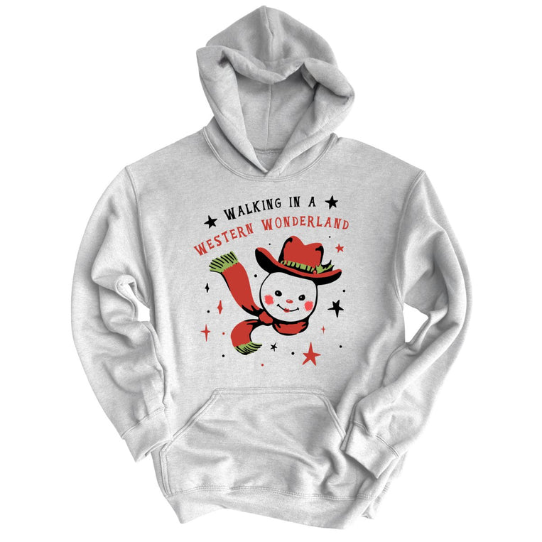 Walking in a Western Wonderland Graphic Hoodie