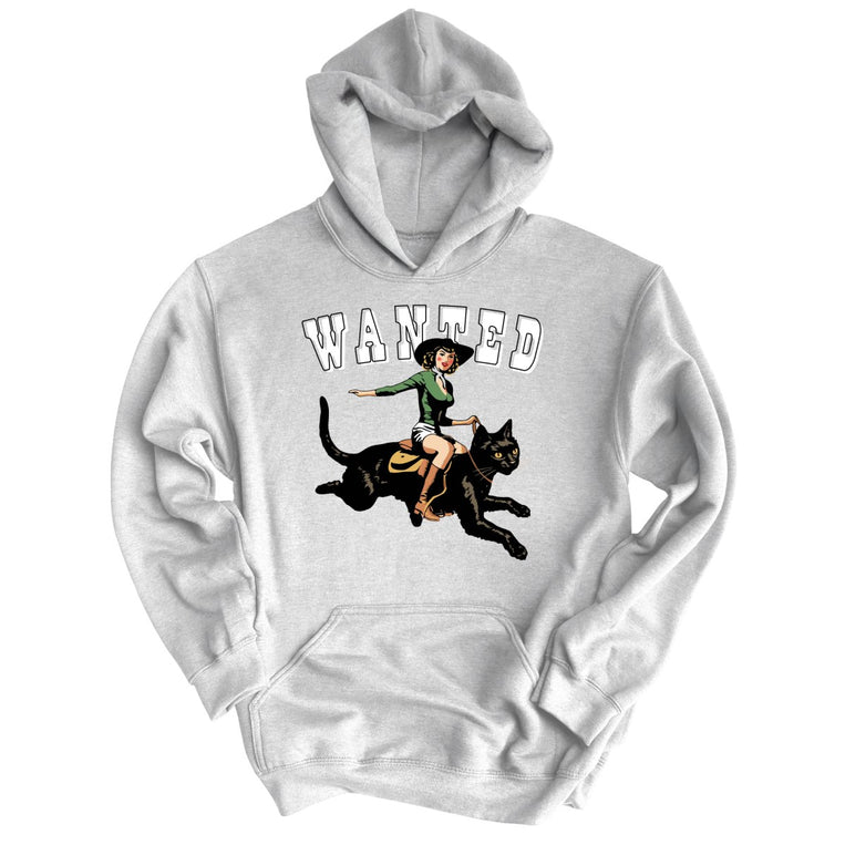 Wanted Graphic Hoodie - Grey Heather