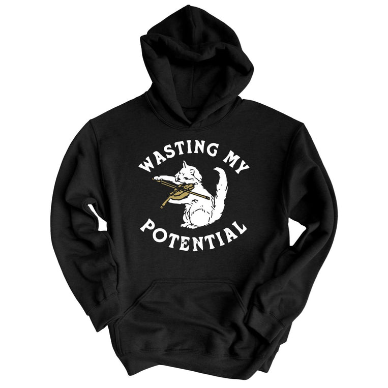 Wasting My Potential Graphic Hoodie