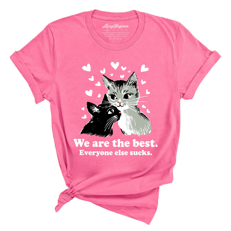 We Are The Best Graphic Tee - Charity Pink