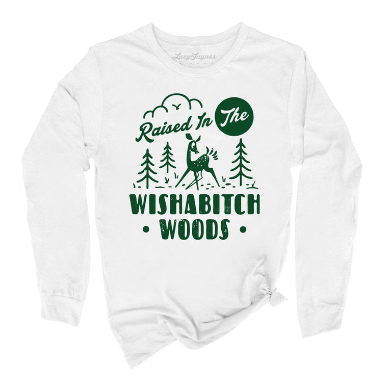 Wishabitch Woods Graphic Long Sleeve Tee