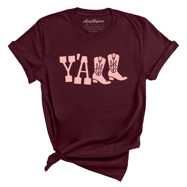 Y'all Boots Graphic Tee
