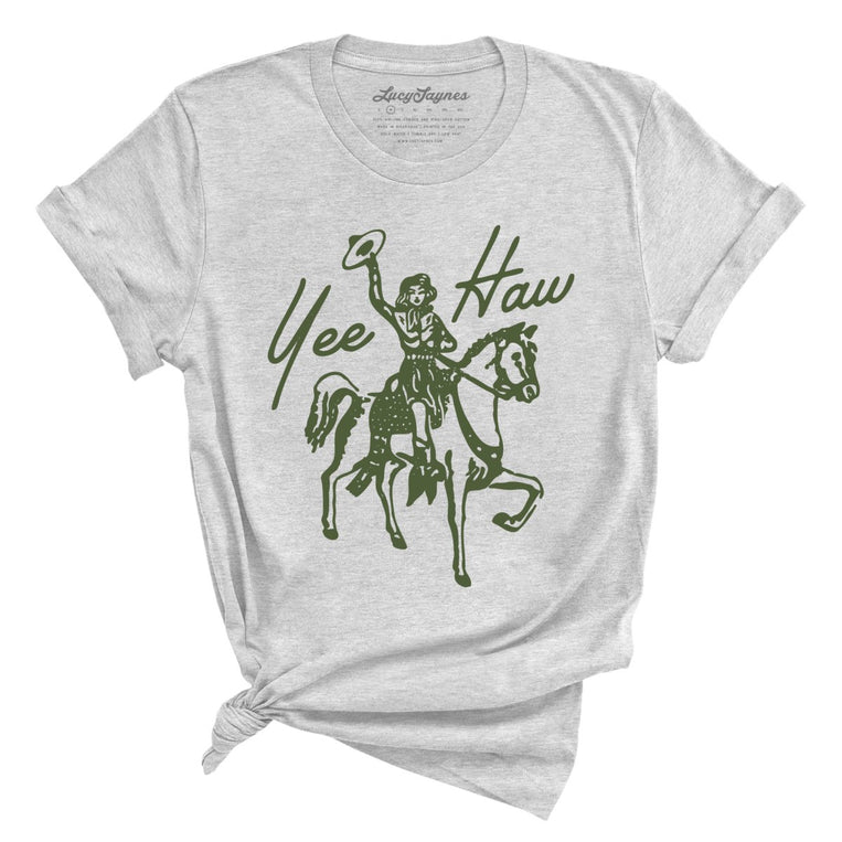 Yee Haw Graphic Tee - Athletic Heather
